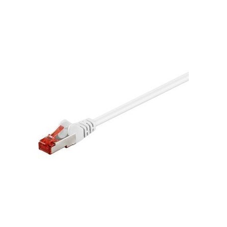 Goobay CAT 6 SFTP PiMF 5m Network Cable - High-Speed, Ultra-Reliable White Ethernet Cable (4040849955211)